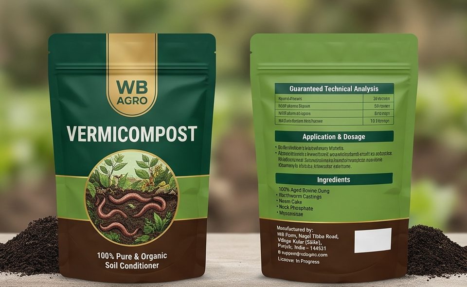 WB Agro Vermicompost pouch